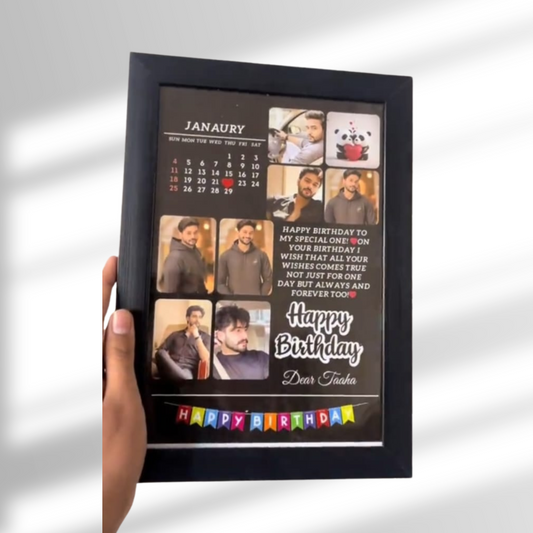 Birthday Photo Frame- Customized Photo Frame -Photo Frame, BIRTHDAY.