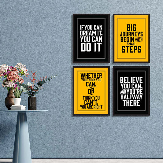 Set of 3 Motivational Quotes