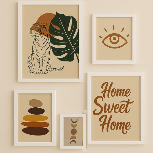 Pack of 5  Wall Frame set