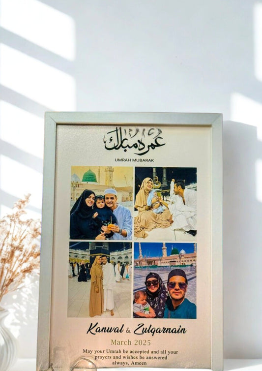 Customized Photo Frame -Photo Frames Umrah Mubarik Frame