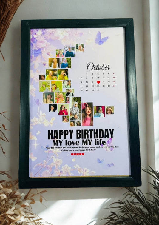 Birthday Photo Frame- Customized Photo Frame -Photo Frames